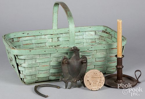 GROUP OF COUNTRY WARES, 19TH AND
