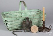 GROUP OF COUNTRY WARES, 19TH A