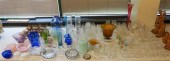 GROUP OF CRYSTAL AND GLASS TAB