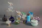 GROUP OF CRYSTAL AND GLASS PER