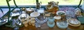 GROUP OF CRYSTAL AND GLASSWARE