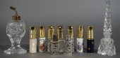 GROUP OF CRYSTAL, PORCELAIN AN