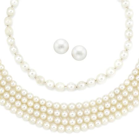 Group of Cultured Pearl