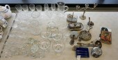 GROUP OF CUT CRYSTAL STEMWINES
