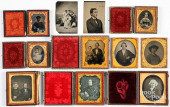 GROUP OF DAGUERREOTYPE AND TIN