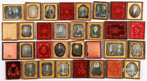 GROUP OF DAGUERREOTYPE
