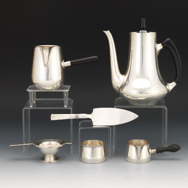 GROUP OF DANISH SILVER