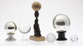 GROUP OF DECORATIVE STONE AND