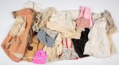 GROUP OF DOLL CLOTHES, 19TH AN