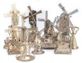 GROUP OF DUTCH SILVER WINDMILL
