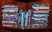 GROUP OF DVD & BLURAY DISKS .