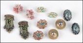 GROUP OF EARCLIPS. Including o