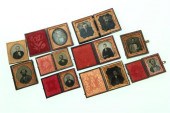 GROUP OF EARLY CASED PHOTOGRAP