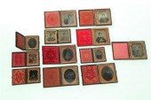 GROUP OF EARLY CASED PHOTOGRAP