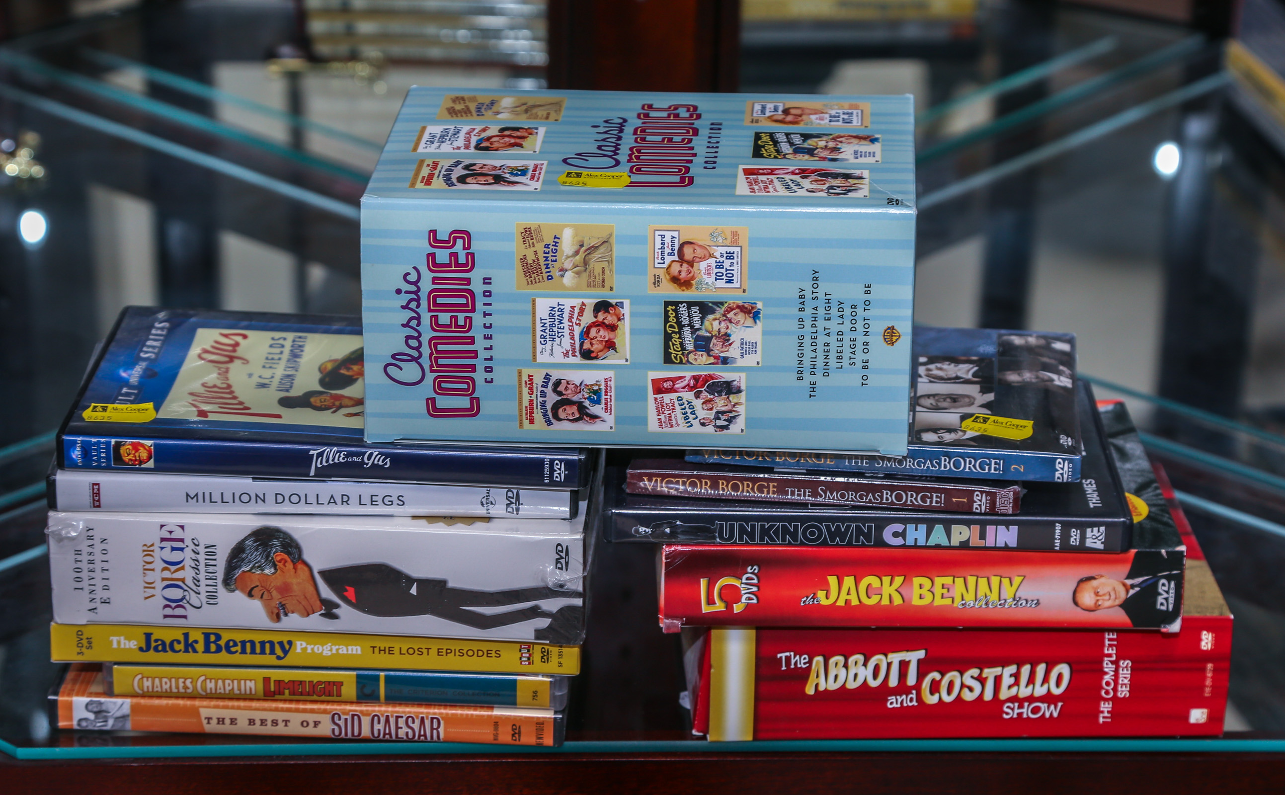 GROUP OF EARLY COMEDY DVDS