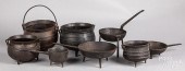 GROUP OF EARLY IRON COOKWAREGr