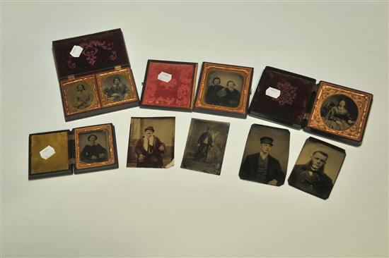 GROUP OF EARLY PHOTOGRAPHY.