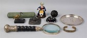 GROUP OF ECLECTIC DESK ITEMSGR