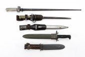 GROUP OF EDGED WEAPONS A USN M