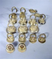 Group of Edwardian sterling si
