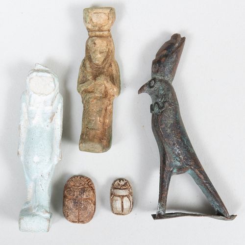 GROUP OF EGYPTIAN STYLE