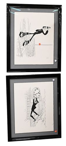 GROUP OF EIGHT AL HIRSCHFELD