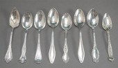 GROUP OF EIGHT AMERICAN STERLI