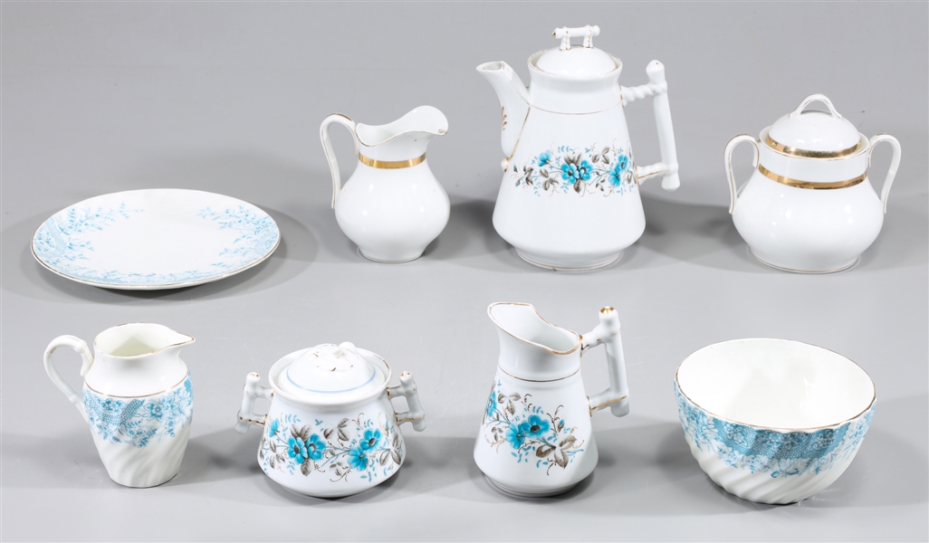 Group of eight antique, 19th