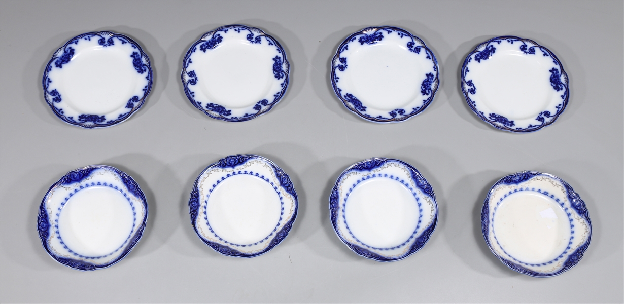 Group of eight antique Royal