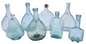 GROUP OF EIGHT AQUAMARINE HAND