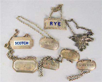 Group of eight English sterling