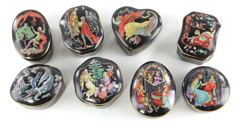 Group of Eight Franklin Mint