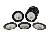 GROUP OF EIGHT FRENCH LIMOGES