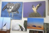 GROUP OF EIGHT LARGE GICLEES T