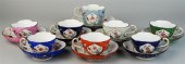 GROUP OF EIGHT MEISSEN 'KAKIEM