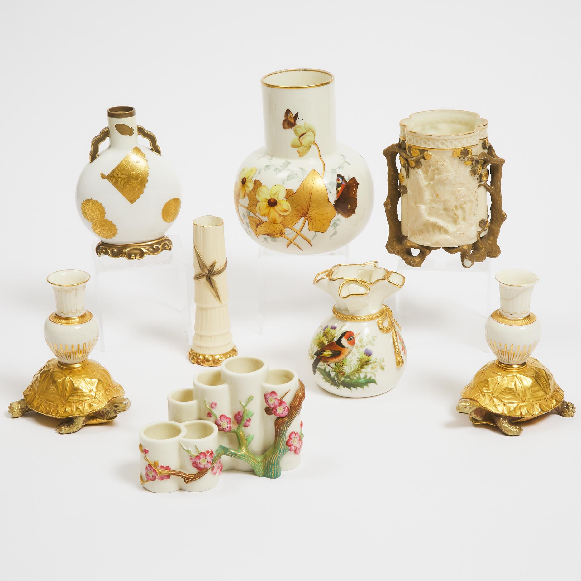 Group of Eight Royal Worcester