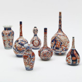 GROUP OF EIGHT SMALL JAPENESE