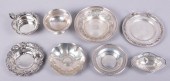 GROUP OF EIGHT SMALL SILVER IT