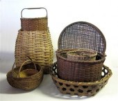     	Group of eight splint bas