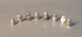 GROUP OF EIGHT STERLING SILVER