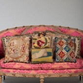 GROUP OF EIGHT TAPESTRY AND NE