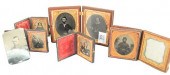 GROUP OF EIGHT TINTYPES AND DA