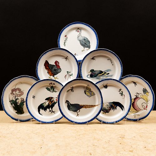 GROUP OF EIGHT TOY & LEVEILLE CREIL