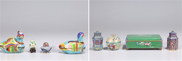 Group of eight various Chinese
