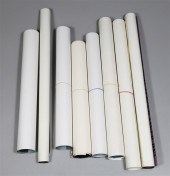 Group of eight vintage posters