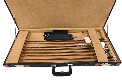 GROUP OF EIGHT VIOLIN BOWSGroup