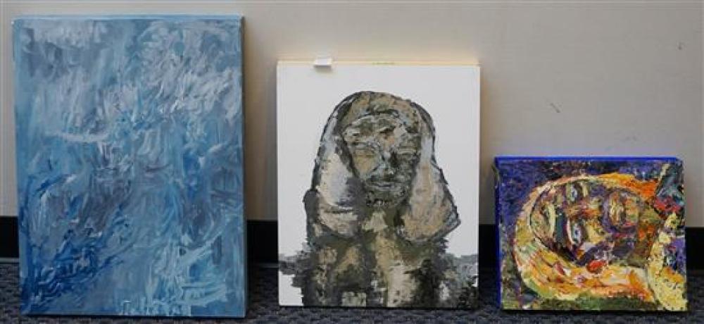 GROUP OF ELEVEN ASSORTED OIL