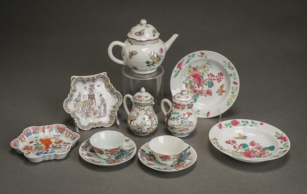GROUP OF ELEVEN CHINESE EXPORT