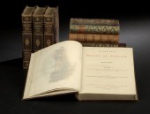 Group of Eleven Leather-Bound
