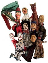 GROUP OF ELEVEN PUNCH AND JUDY